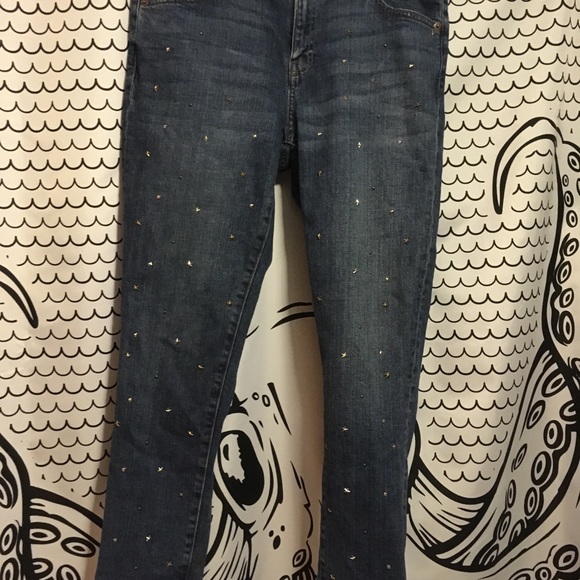 GAP Star Stud Best Girlfriend jean 30 - Picture 3 of 4